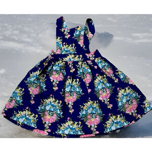 Kelly's Kids Girls Size 7/8 Sleeveless Floral Dress